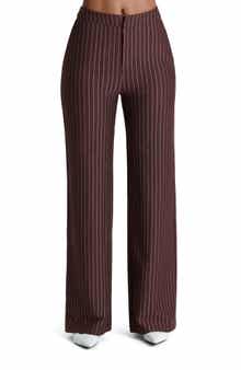 N BY NAKED WARDROBE Pinstripe Wide Leg Pants