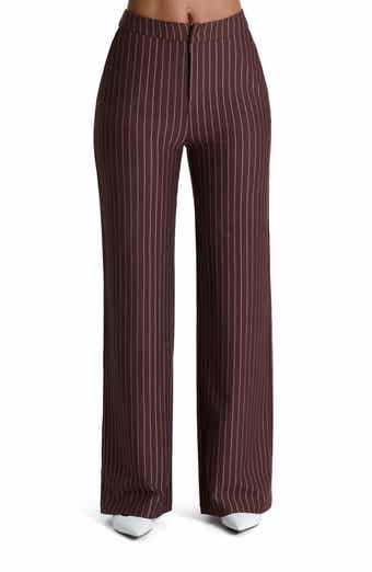 N BY NAKED WARDROBE Pinstripe Wide Leg Pants