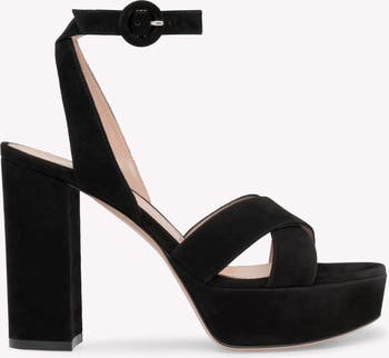 【関税込み】GIANVITO ROSSI Sabrina' sandals GIANVITO ROSSI Sabrina 70 satin platform sandals | NET-A-PORTER