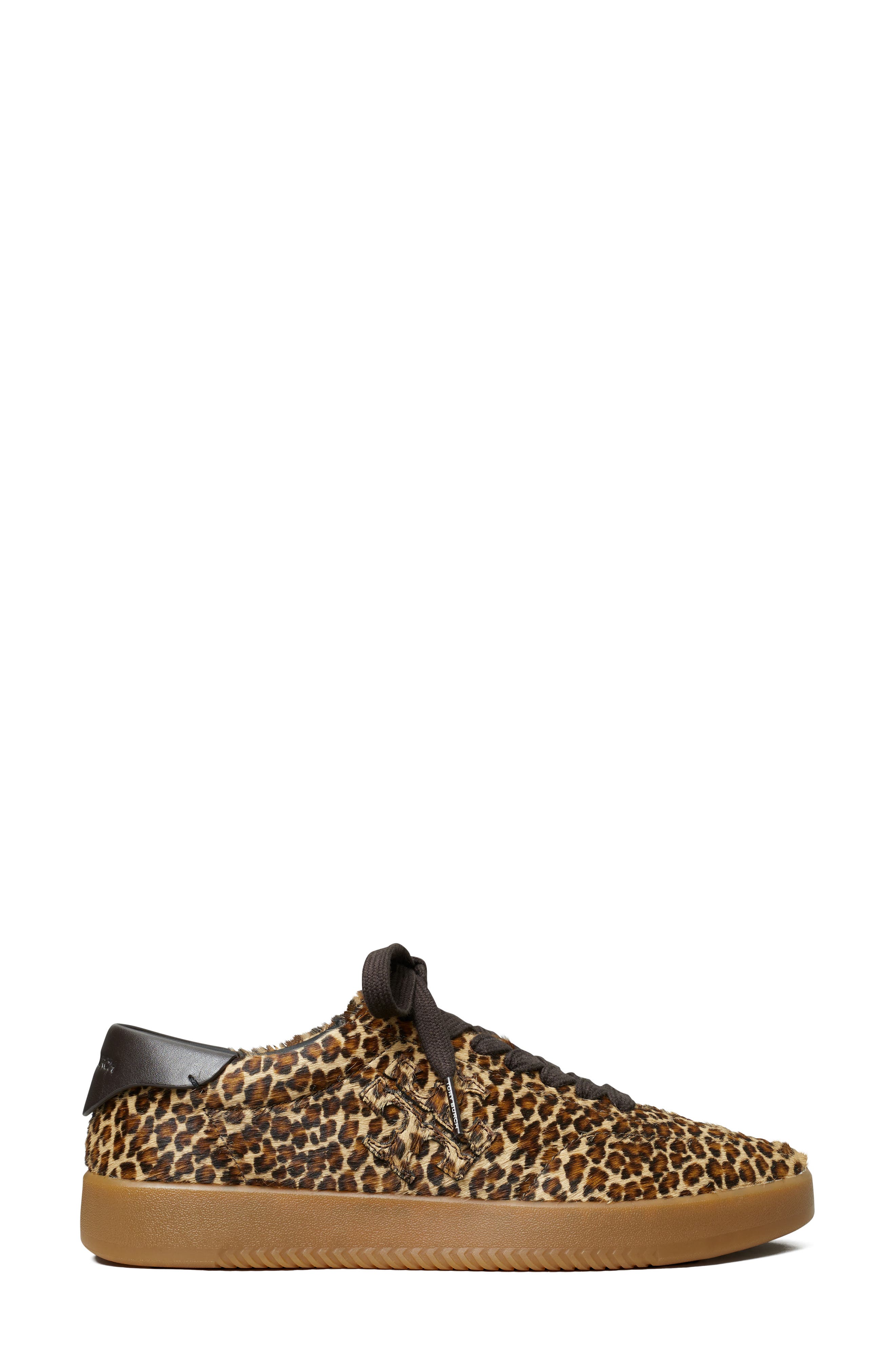 Tory Burch Phoenix Genuine Calf Hair Sneaker, Alternate, color, Leopard Print Calf Hair