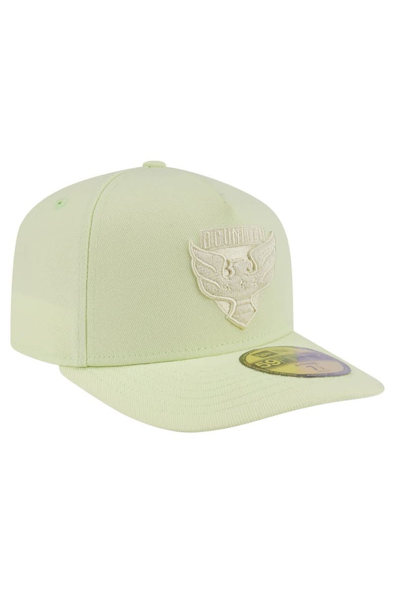 Men's New Era Green D.C. United Color Pack A-Frame 59FIFTY Fitted Hat, Alternate, color, Green