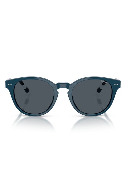 52mm Round Sunglasses