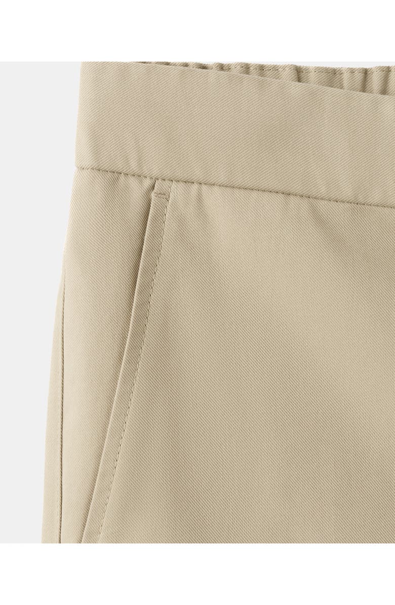 MANGO Drawstring Shorts, Alternate, color, Beige