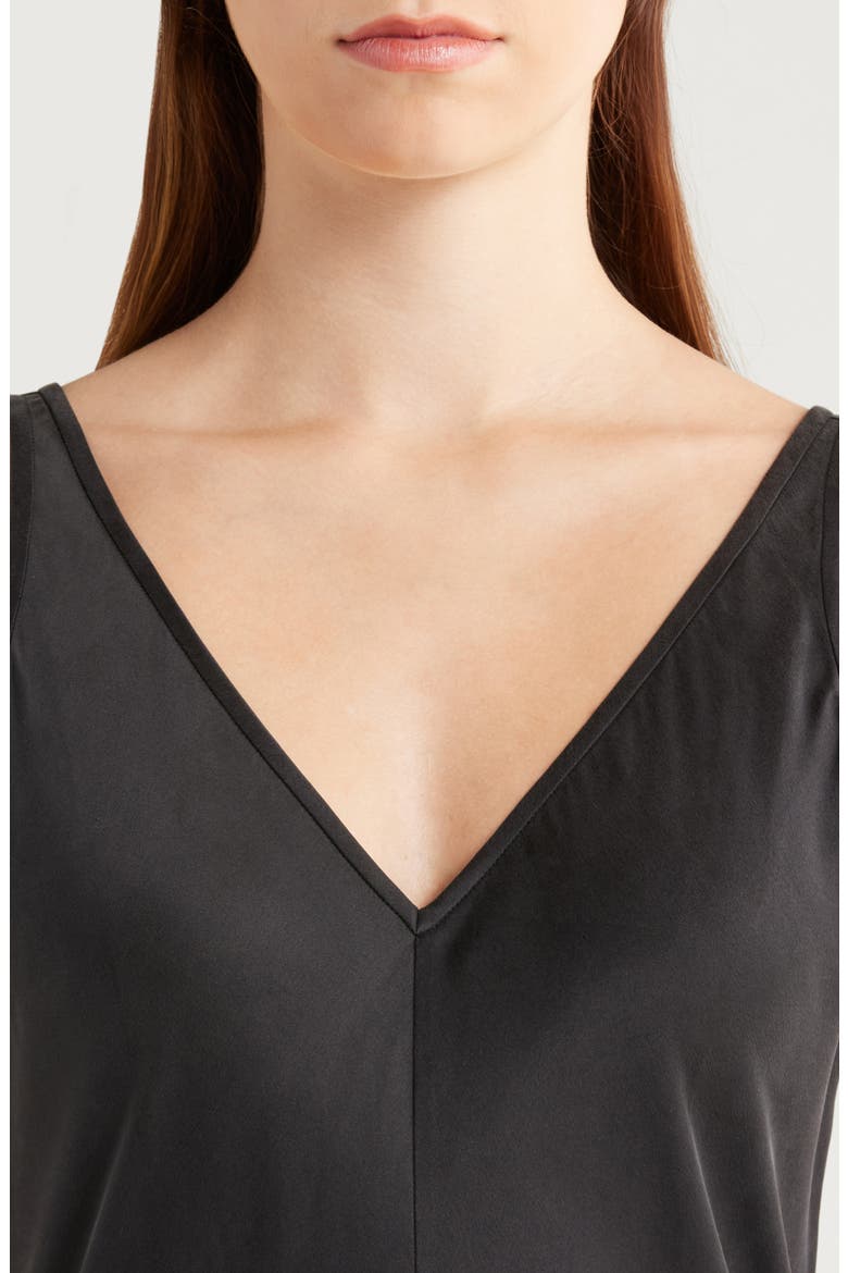 Washable Silk Nightgown, Alternate, color, IMMERSED BLACK