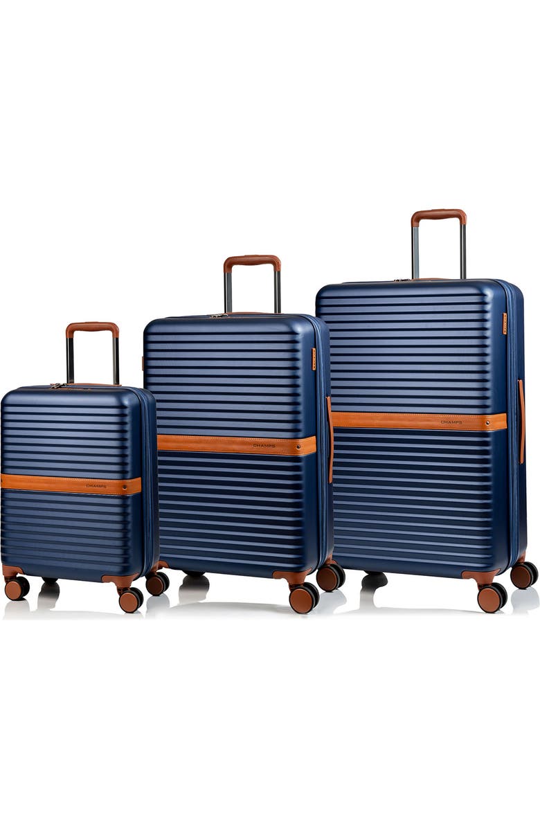 CHAMPS Vintage II 3-Piece Wheeled Luggage Set, Alternate, color,