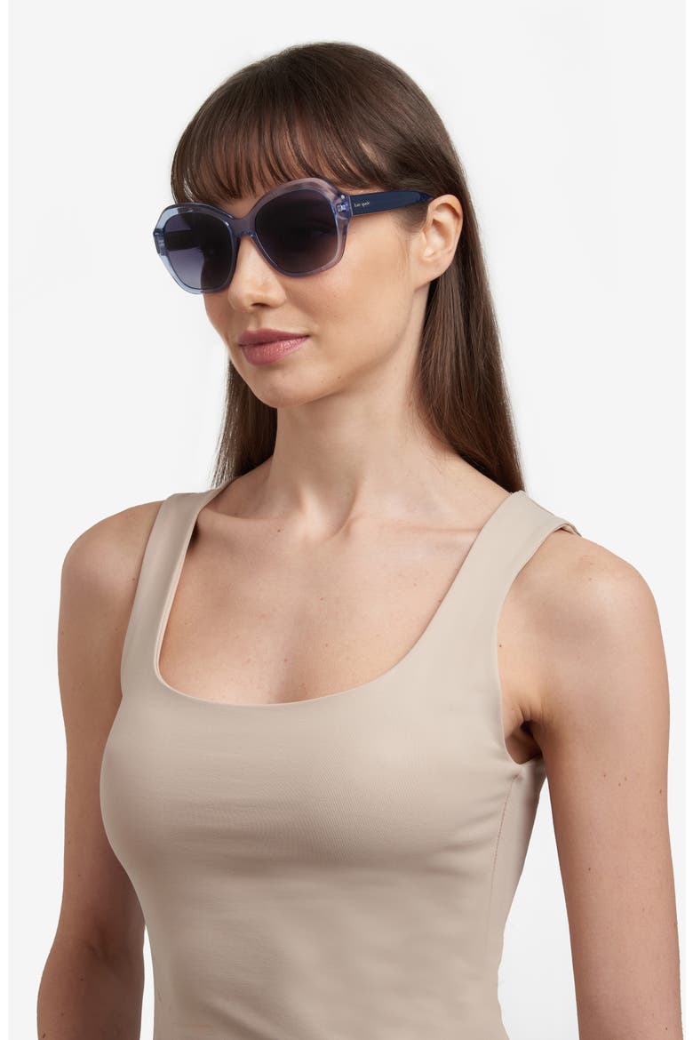 lottie 55mm butterfly sunglasses, Alternate, color, 0PJP-9O