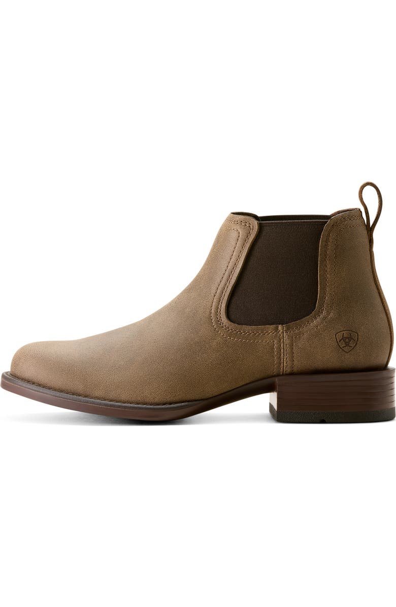 Ariat Booker Chelsea Round Toe Boot, Alternate, color, Brown Bomber