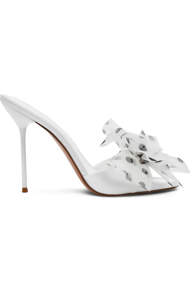 Steve Madden Davina Slide Sandal, Alternate, color, White Polka Dot