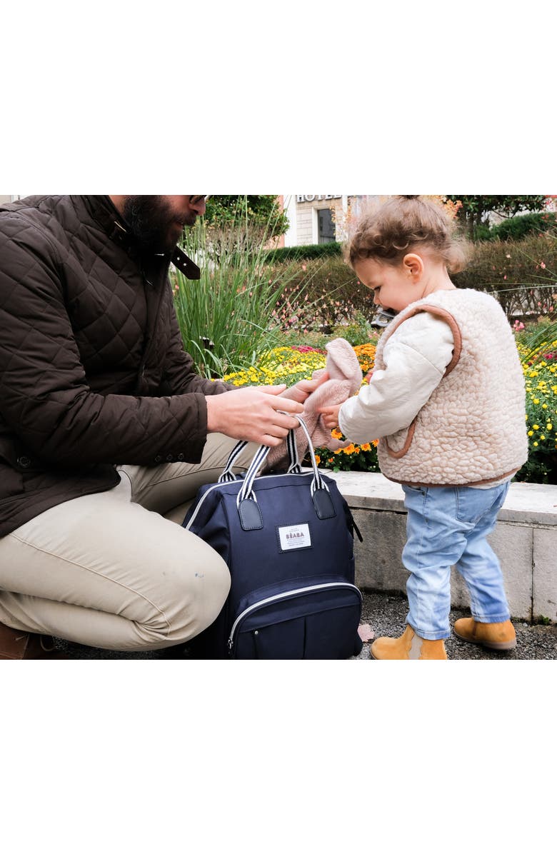 BEABA Wellington Diaper Backpack, Alternate, color, Navy