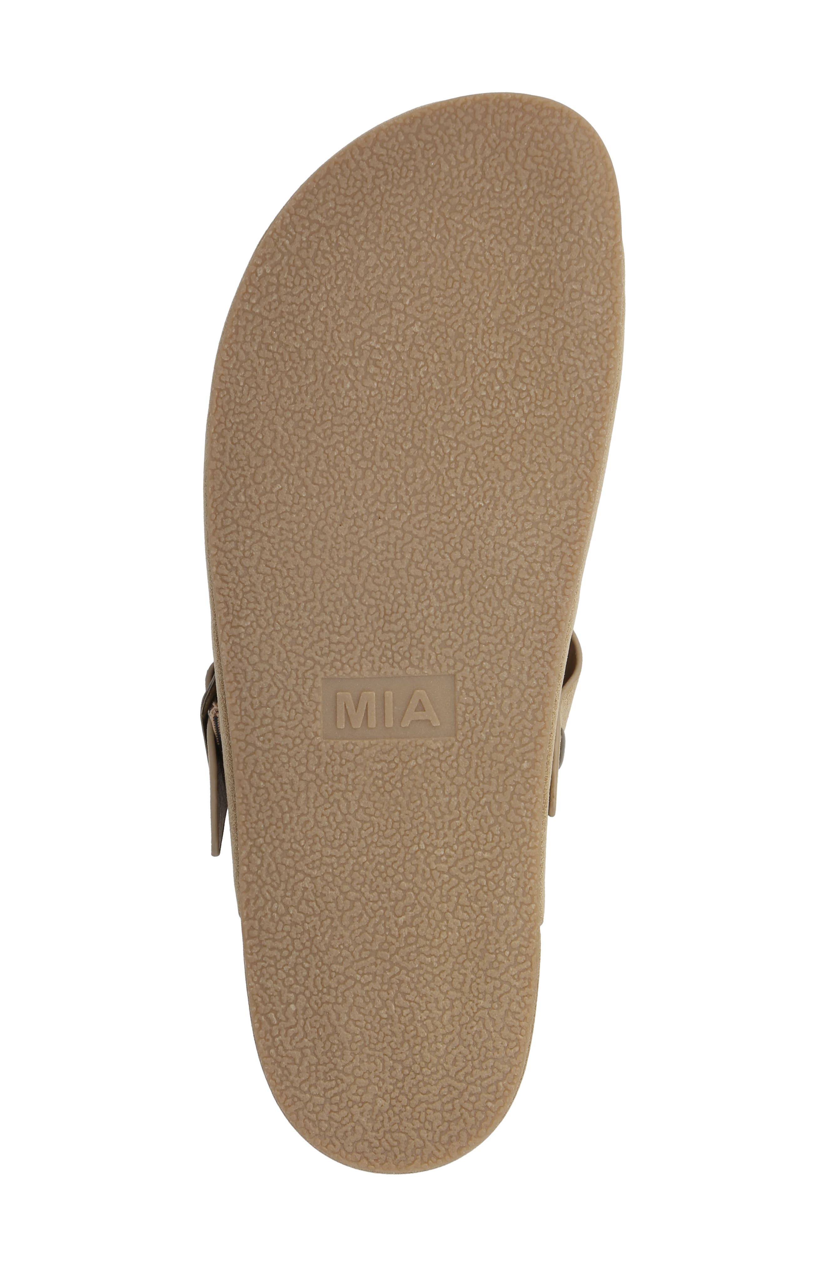 Buckle Strap Mule, Alternate, color, TAUPE