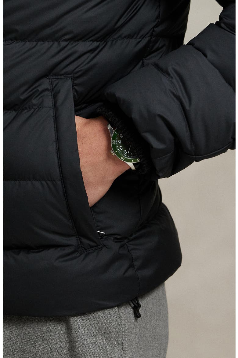 The Colden Packable Down Jacket, Alternate, color, POLO BLACK
