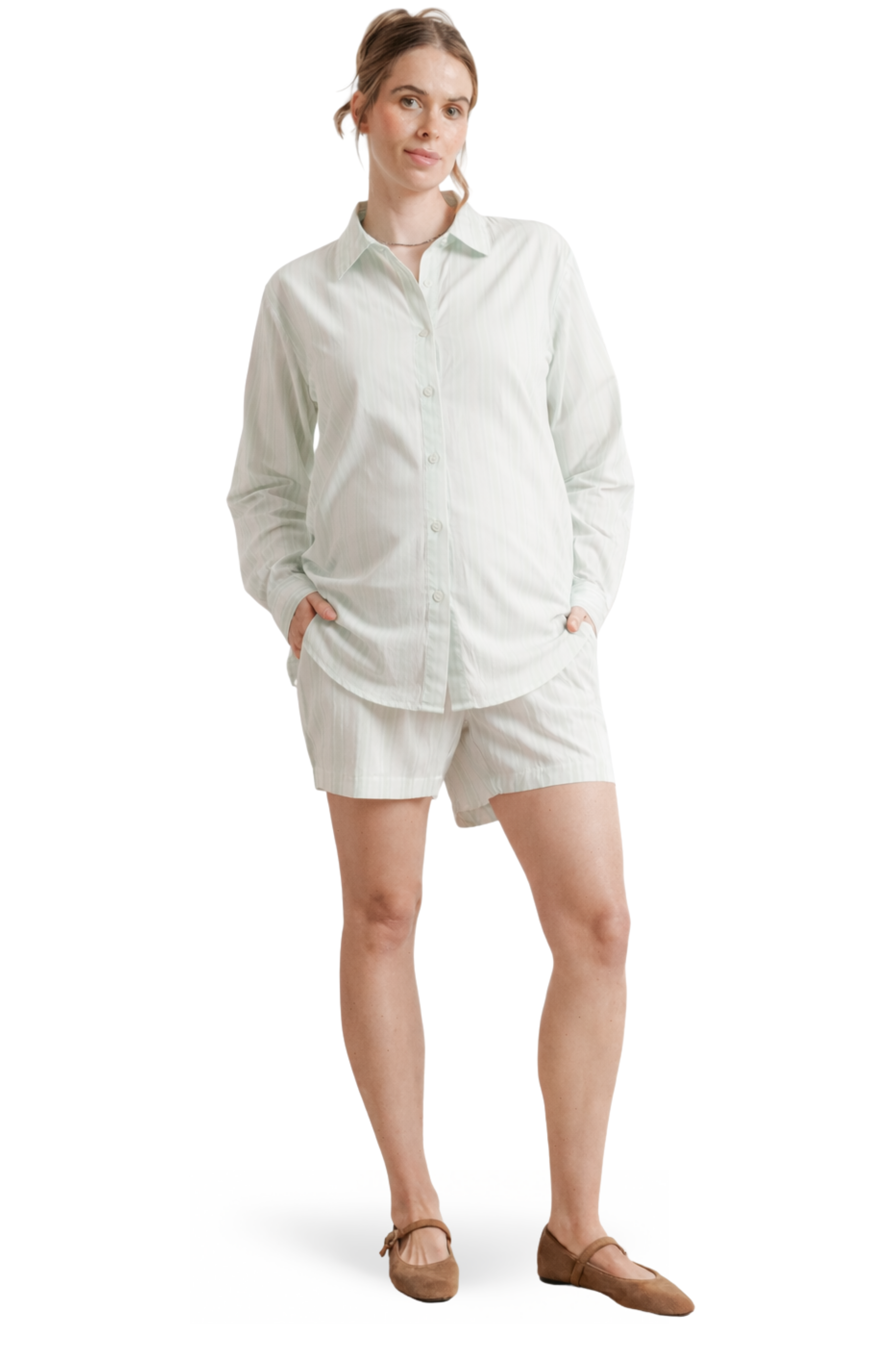 selected Green Stripe