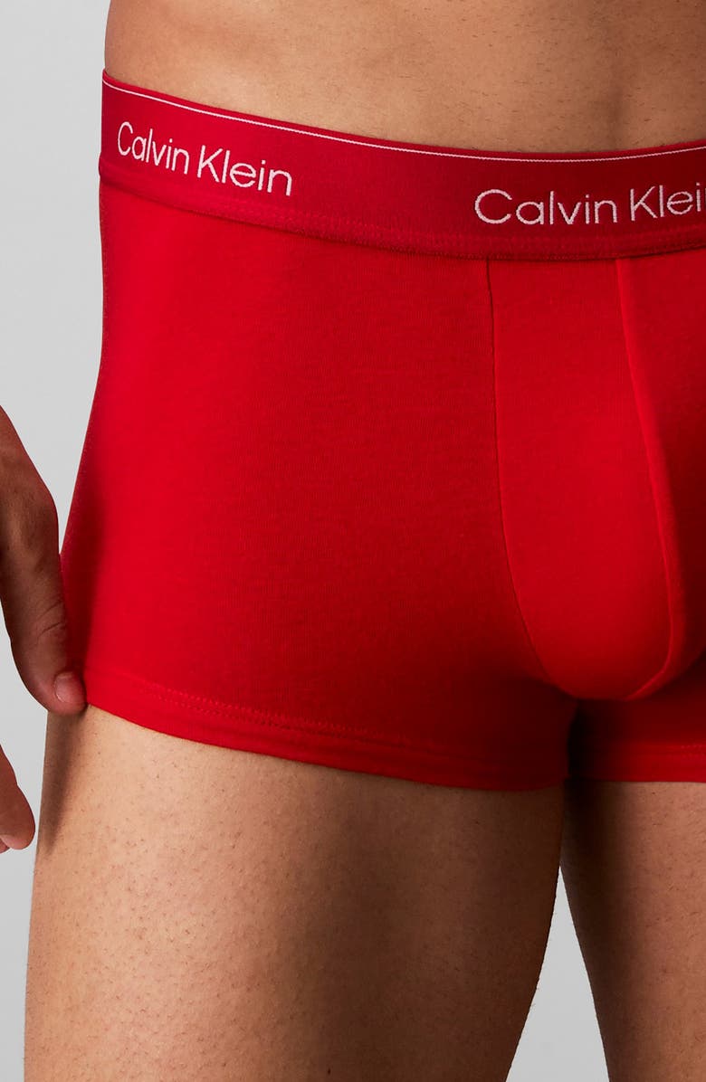 Calvin Klein Icon 3-Pack Stretch Cotton Boxer Briefs, Alternate, color, Vmt/ Ub1/ Zij