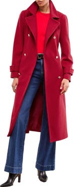 Lipsy Belted Double Breasted Coat