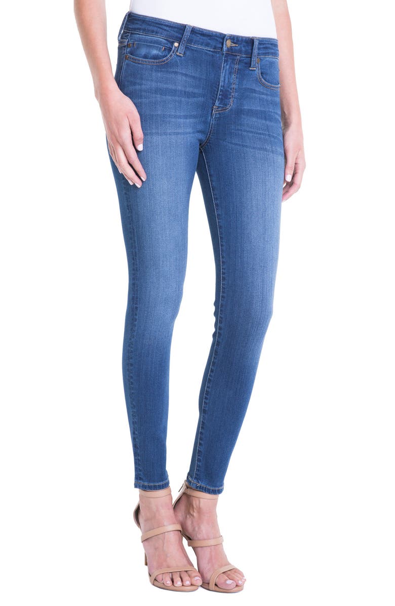 Liverpool Los Angeles Liverpool High Rise Stretch Ankle Skinny Jeans, Alternate, color, 