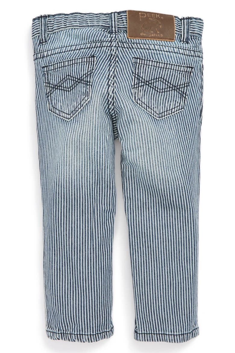 Peek 'Maya' Skinny Jeans, Main, color, INDIGO STRIPE