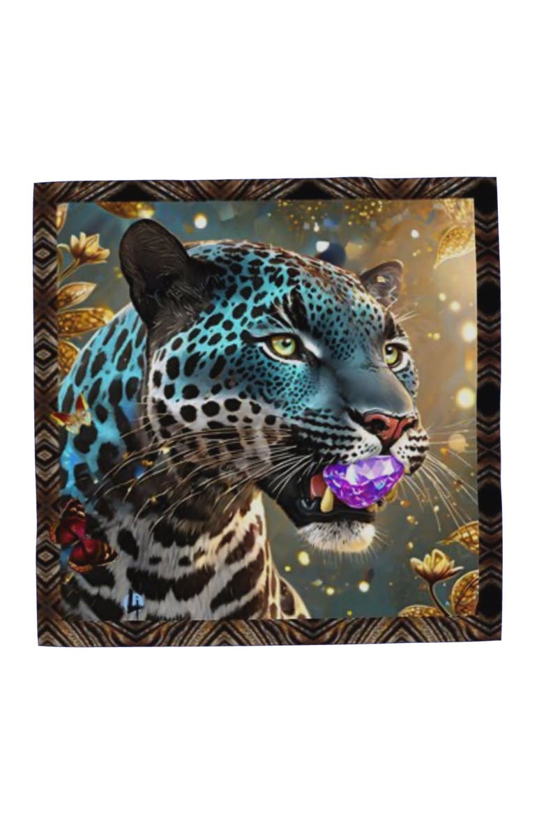 Rae Of Light Extra Large Silk Scarf, Main, color, Gold