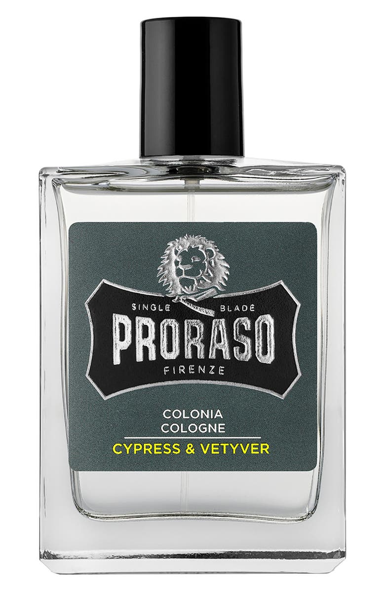 Proraso Men's Grooming Cypress & Vetyver Cologne, Main, color, 
