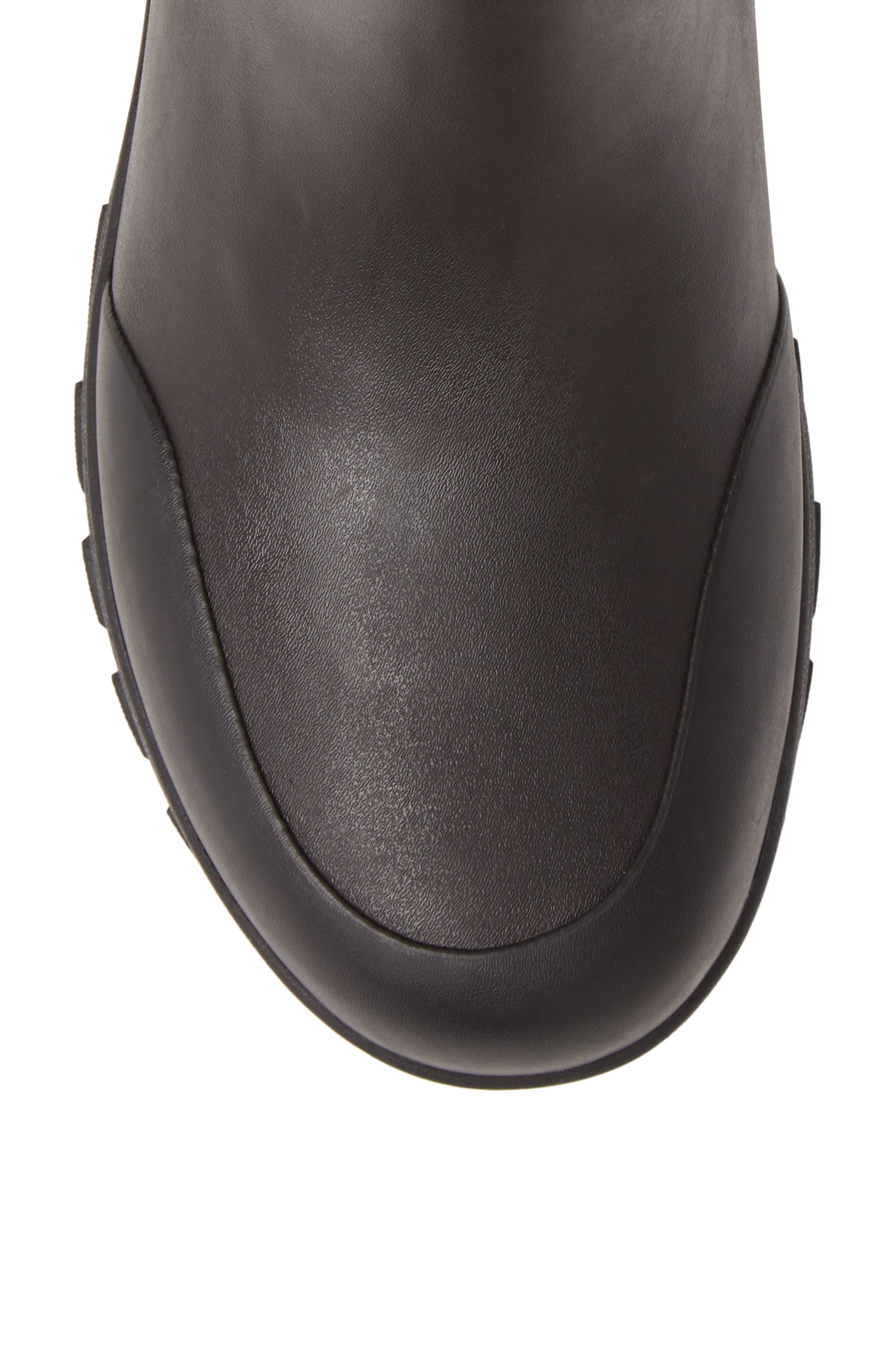 Sauvie Waterproof Chelsea Boot, Alternate, color, DARK BROWN