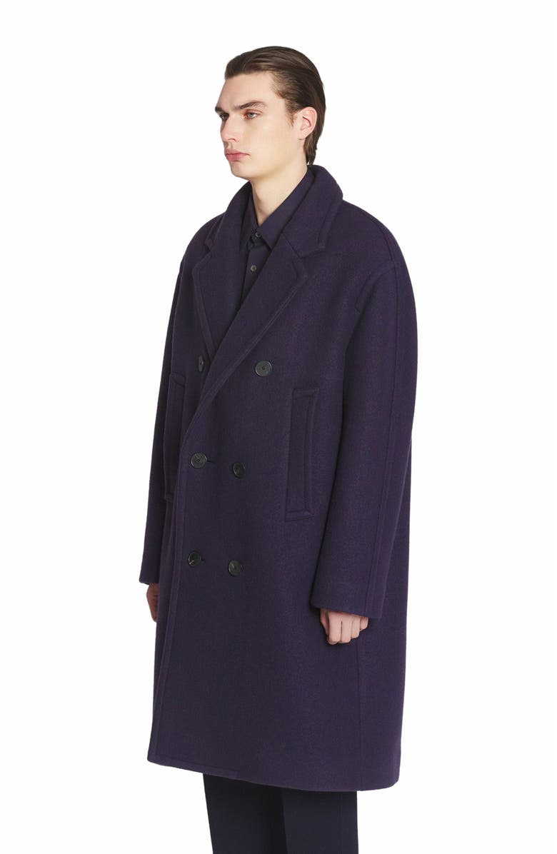 Lanvin OVERSIZED DOUBLE-BREASTED COAT, Main, color, 