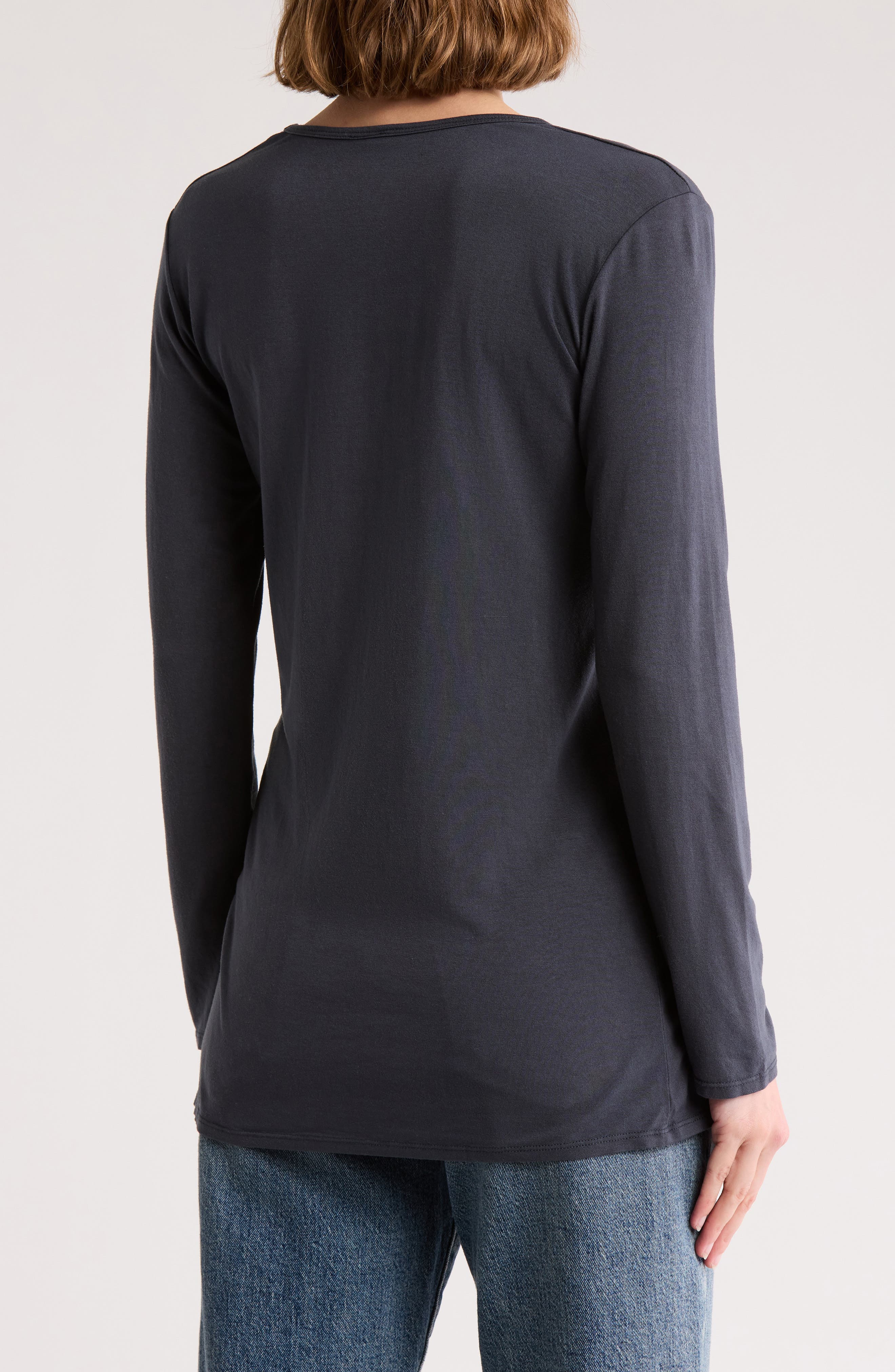 Basic Stretch Modal T-Shirt - image 2