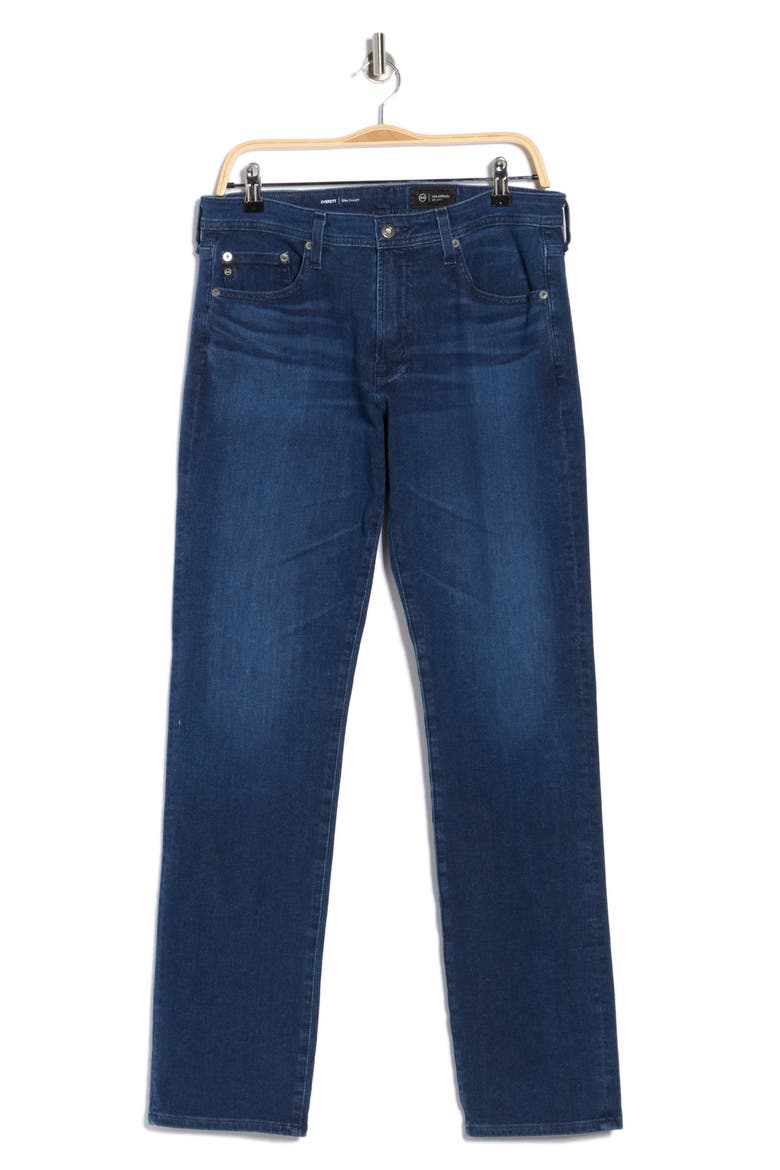 Everett Slim Straight Leg Jeans, Alternate, color, POSTMAN