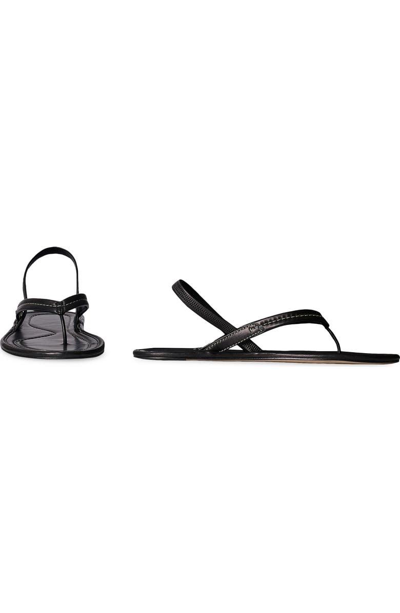 The Row Malick II Slingback Sandal, Alternate, color, Black