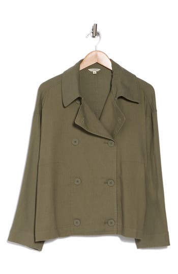 MAX STUDIO MAX STUDIO BUTTONED TWILL JACKET 
