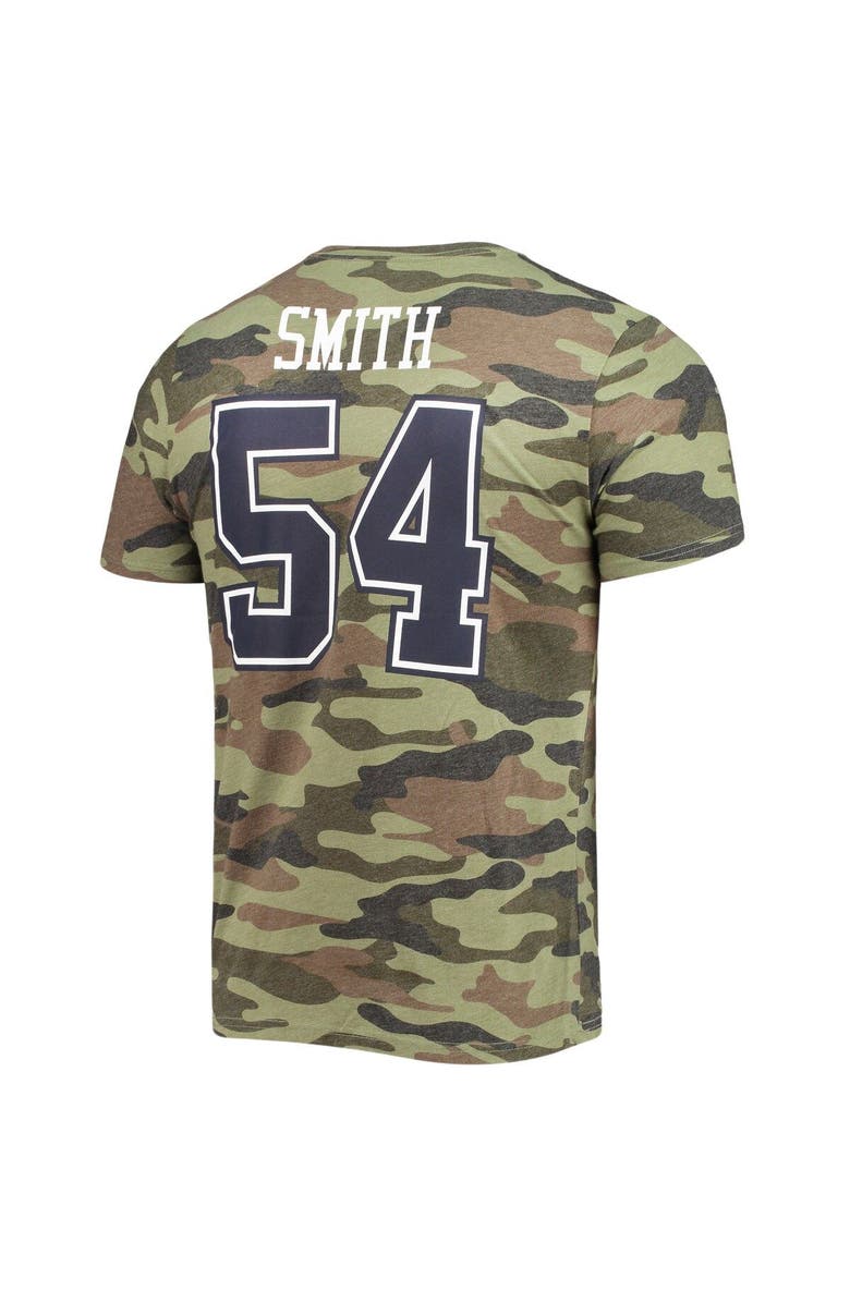 NFL Men's Jaylon Smith Camo Dallas Cowboys Caudron Name & Number T-Shirt, Alternate, color, 