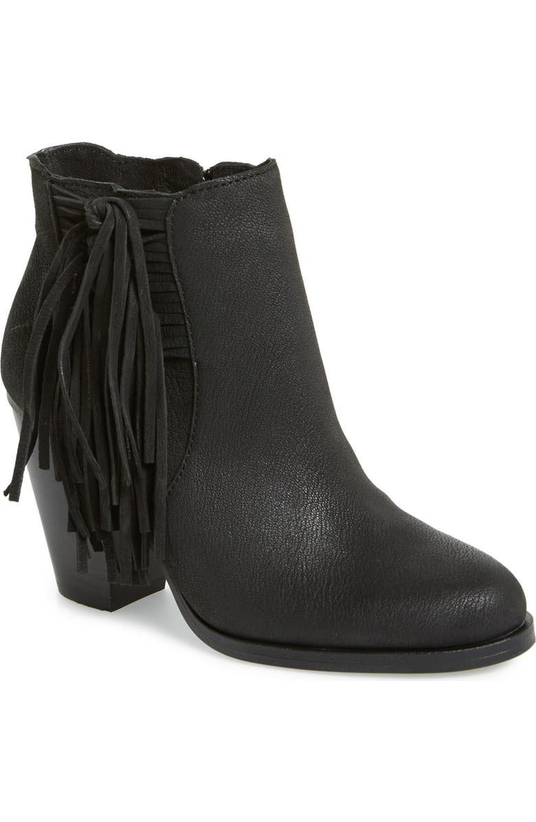 Vince Camuto 'Harlin' Fringe Bootie, Main, color,