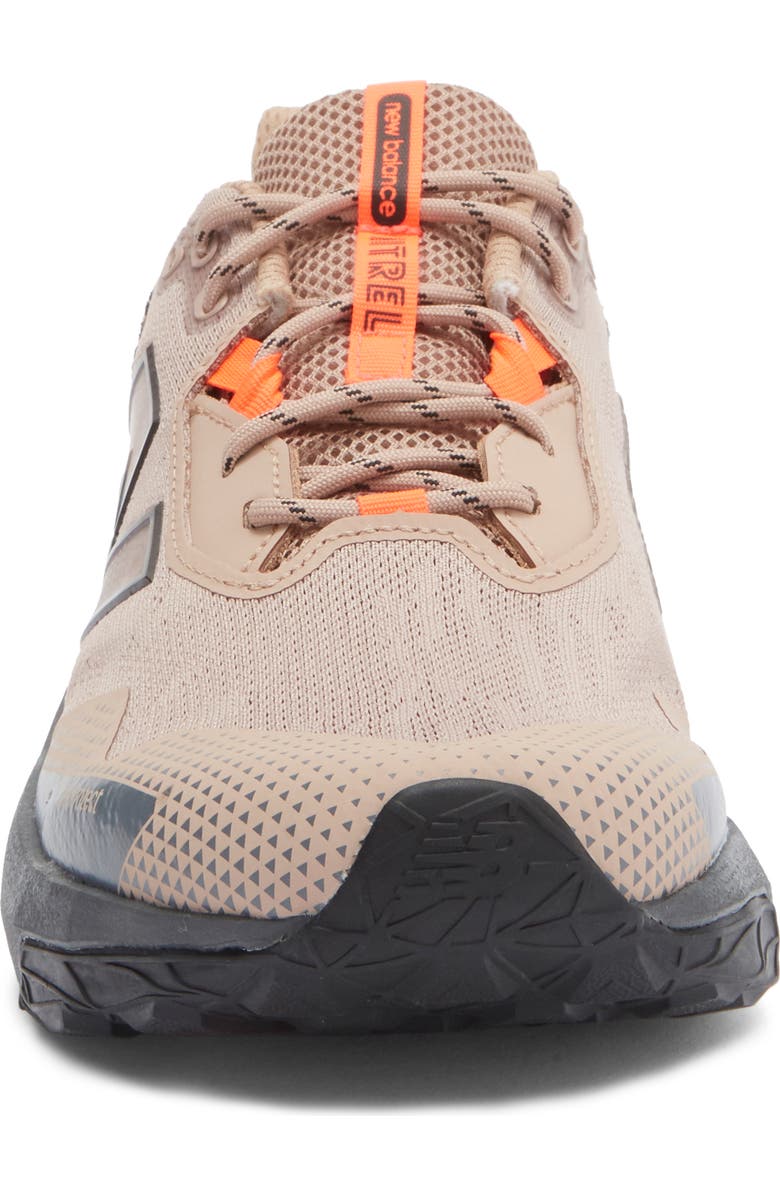New Balance DynaSoft Nitrel V6 Running Shoe, Alternate, color, Flat Taupe/ Urgent Red
