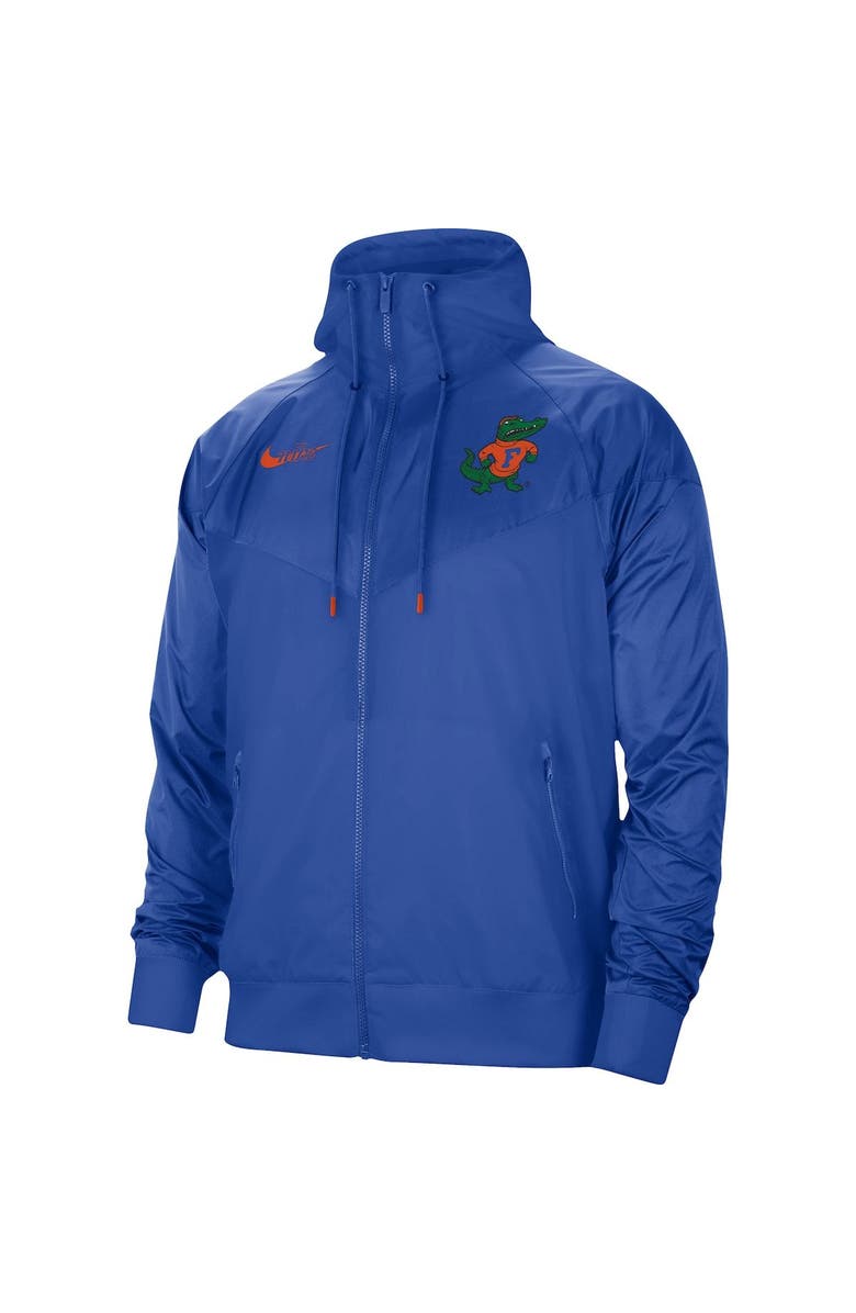 Nike Men's Nike Royal Florida Gators Windrunner Raglan Full-Zip Jacket, Alternate, color, 