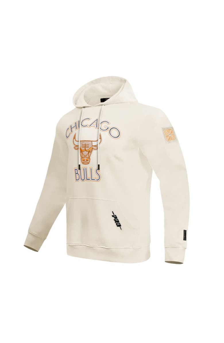 PRO STANDARD Men's Pro Standard Cream Chicago Bulls 2024/25 City Edition Pullover Hoodie, Alternate, color, 