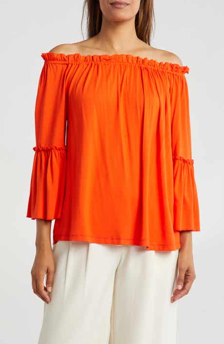 Off-the-Shoulder Flowy Top