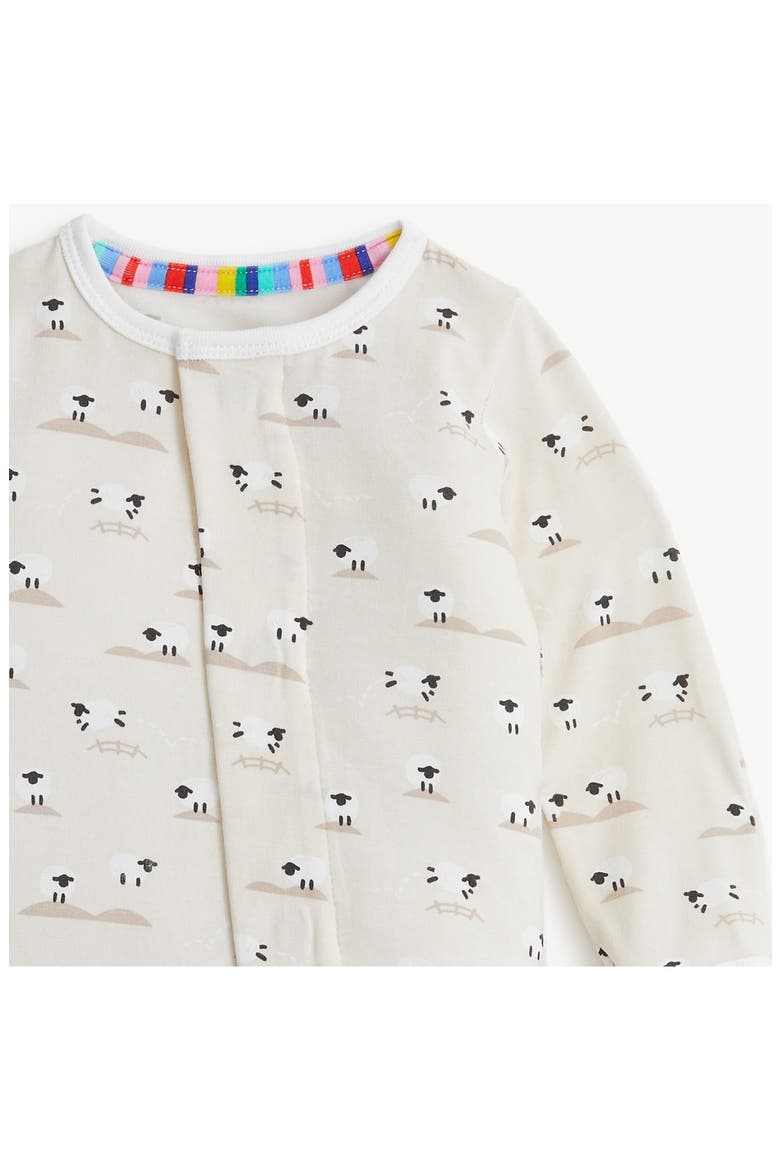 Kids' Baa Baa Baby Modal Blend Footie, Alternate, color, BAABC