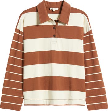 Madewell Hannah Rugby Shirt | Nordstrom