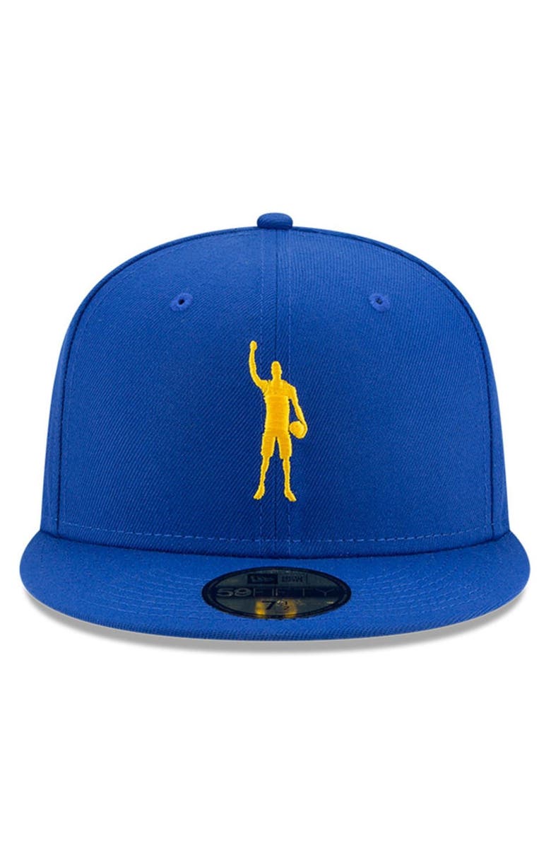 New Era Men's New Era x Compound Royal Golden State Warriors Play For Change OTC 59FIFTY Fitted Hat, Alternate, color, 