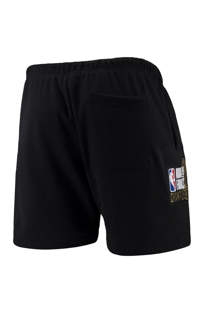 PRO STANDARD Men's Pro Standard Black Milwaukee Bucks Mesh Capsule Shorts, Alternate, color, Black