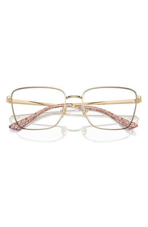 Jimmy Choo 55mm Pillow Optical Glasses In Gold