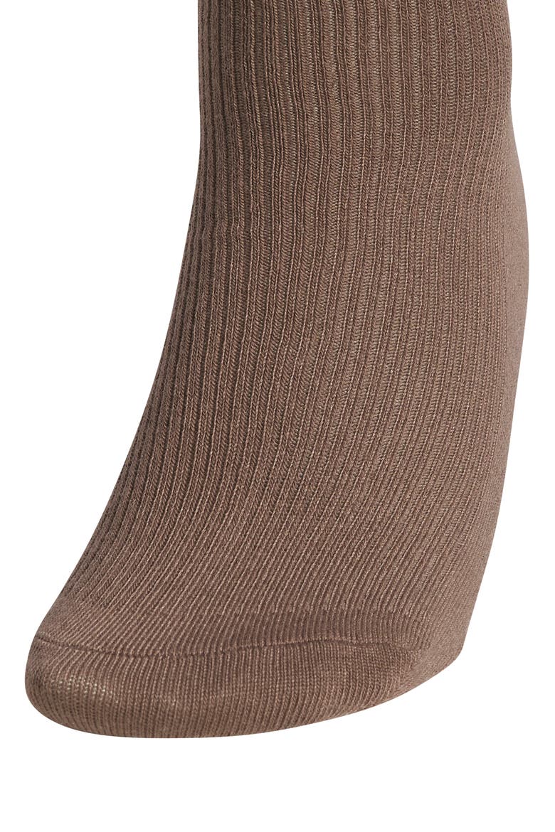Superlite 3-Pack Assorted Cuffed Quarter Socks, Alternate, color, BROWN/ COFFEE BROWN/ BEIGE