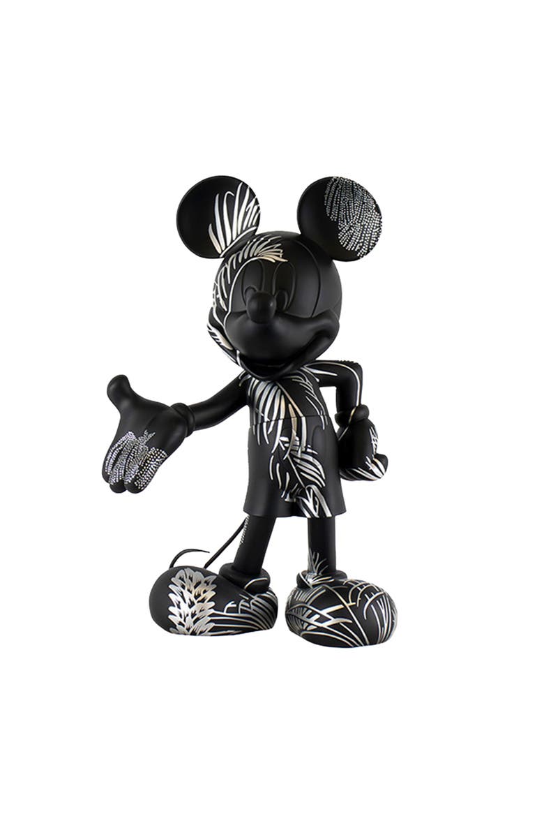 Leblon Delienne Mickey Mouse Star Style Figurine, Main, color, Grey / Black