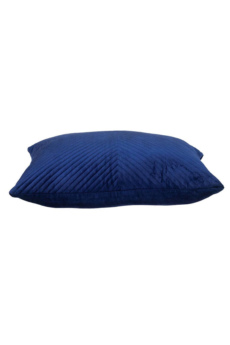Miki Throw Pillow, Alternate, color, BLUE