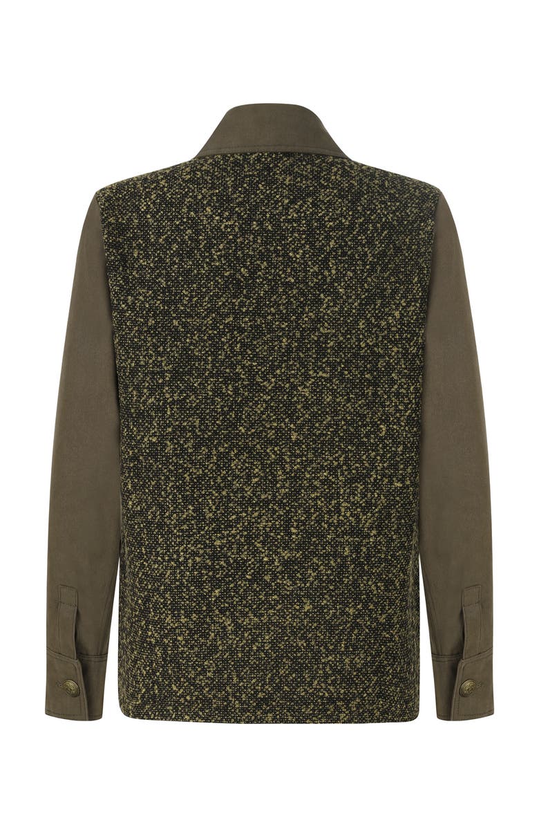 Labeca London Khaki Army Jacket, Alternate, color, Khaki