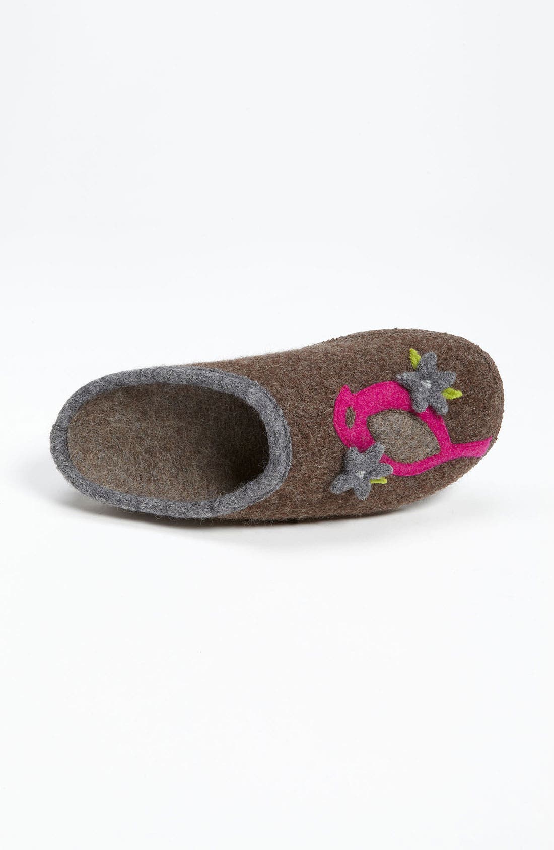 'Birdhouse' Wool Slipper, Alternate, color, TAUPE