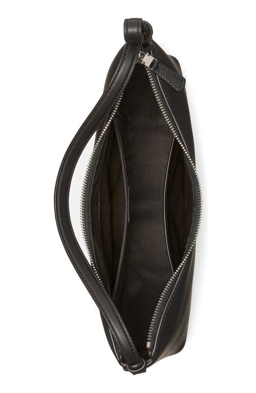 Kate Spade New York Loop Pebble Leather Shoulder Bag In Black