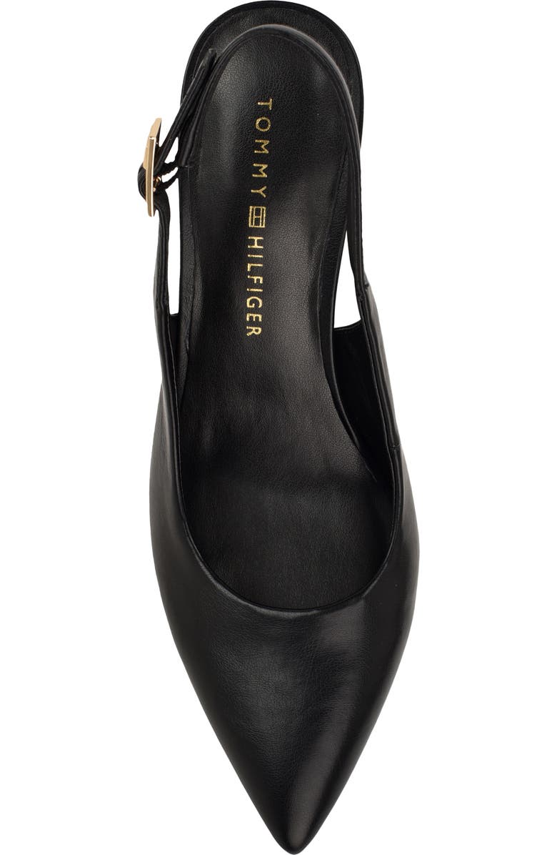 Tommy Hilfiger Azalee Block Heel Slingback Pump, Alternate, color, Black