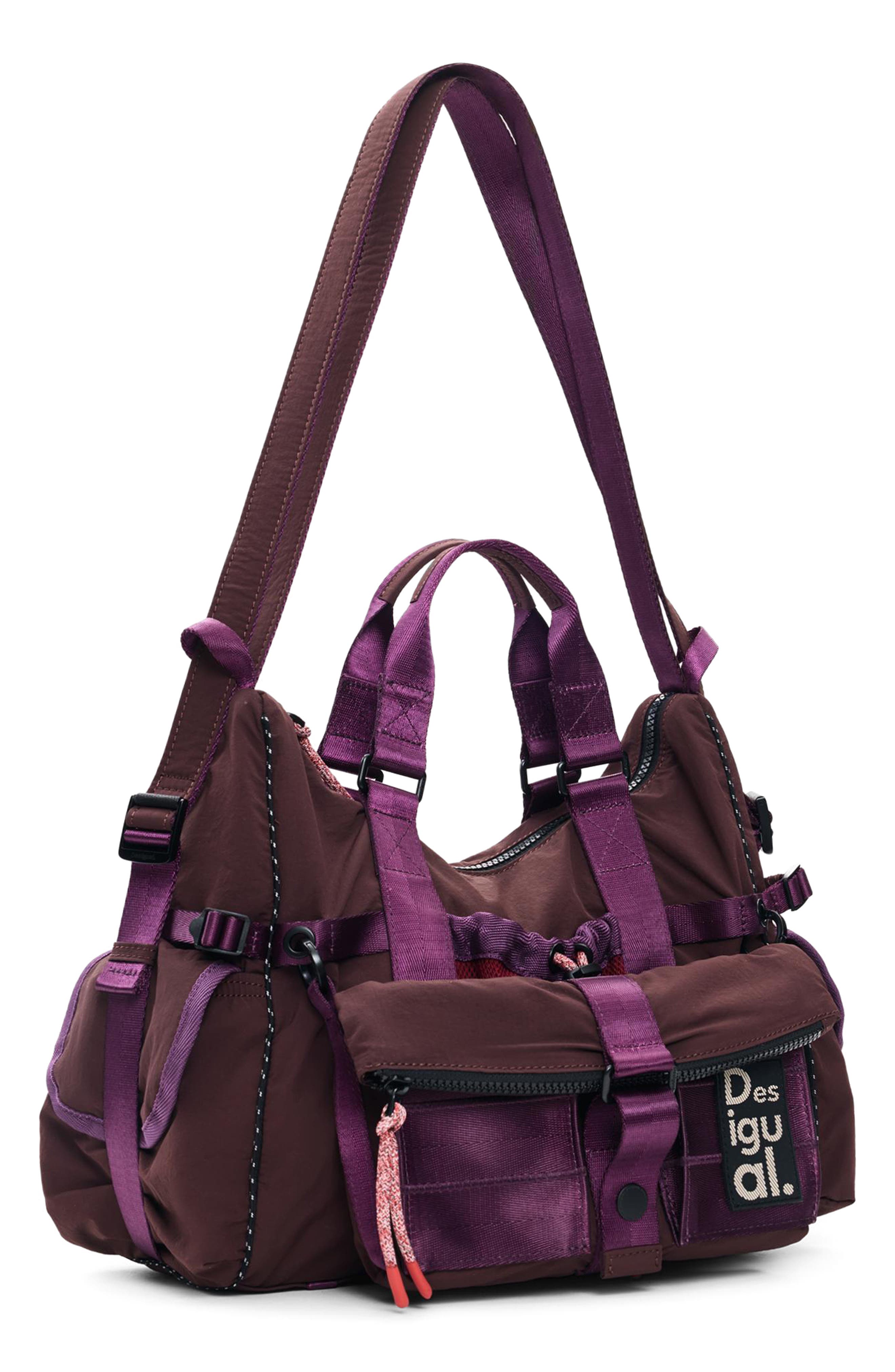 2-in-1 Convertible Backpack Bag, Alternate, color, BURGUNDY