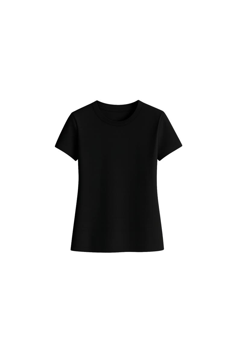 Amaya Ultra-Soft T-Shirt, Alternate, color, Black