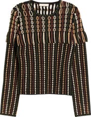 Ulla Johnson Maga Open Knit Sweater