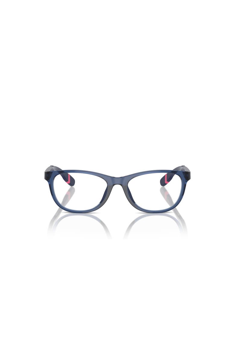 Polo Ralph Lauren 47mm Cat Eye optical glasses, Alternate, color, Blue